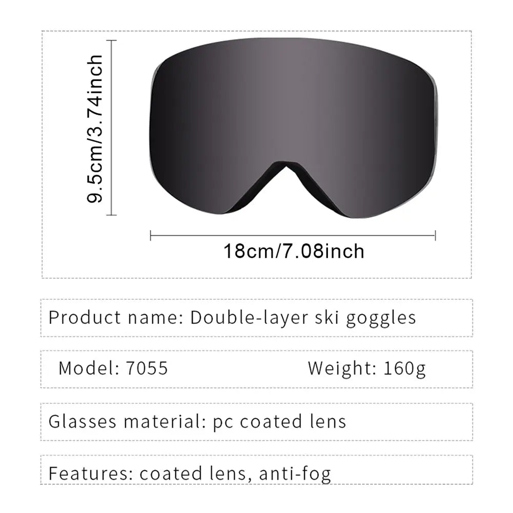Hotian UV Protection Snow Skiing Sports Goggles