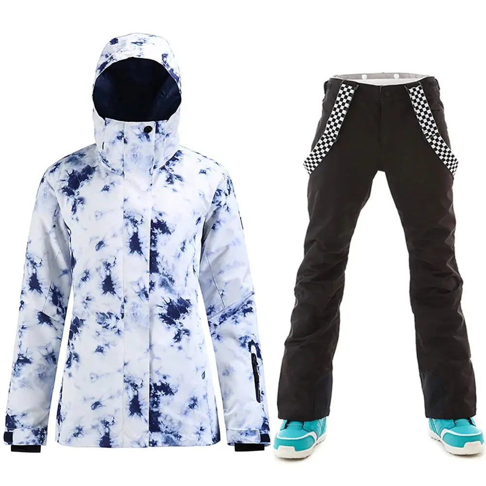 HOTIAN Women's Ski Jacket and Pants Set