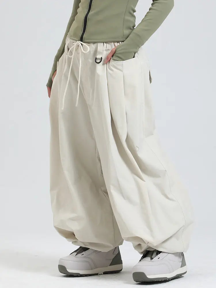 Women's Oversized Sports Trousers Super Baggy Snow Pants