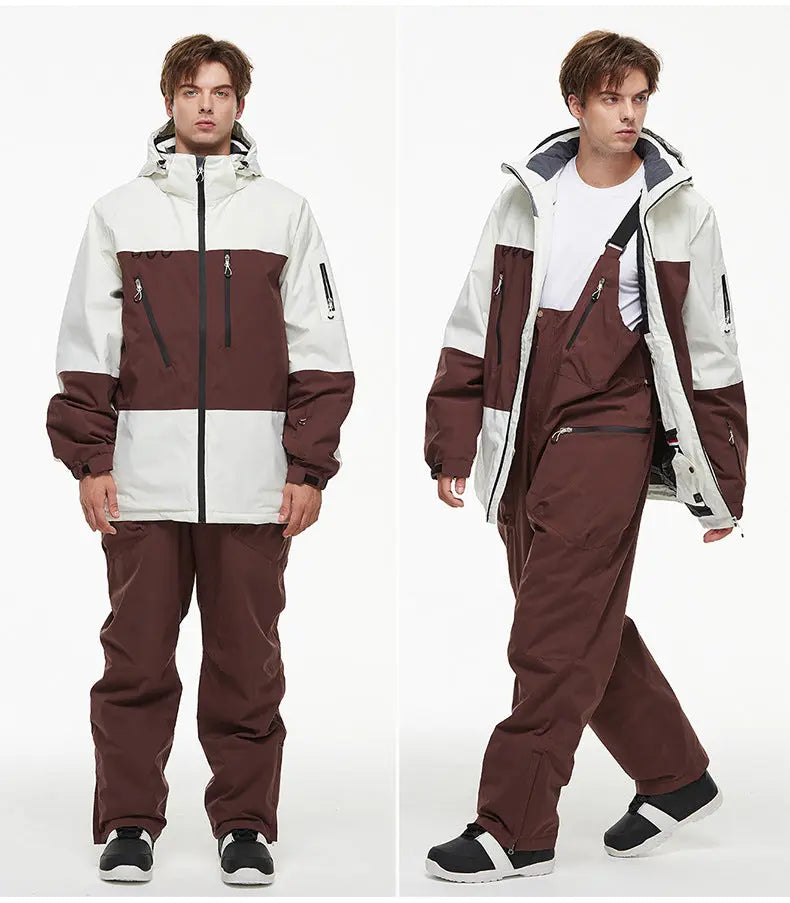 2025 Winter Ski Jackets & Bibs Outdoor Unisex Snowsuits Outfits