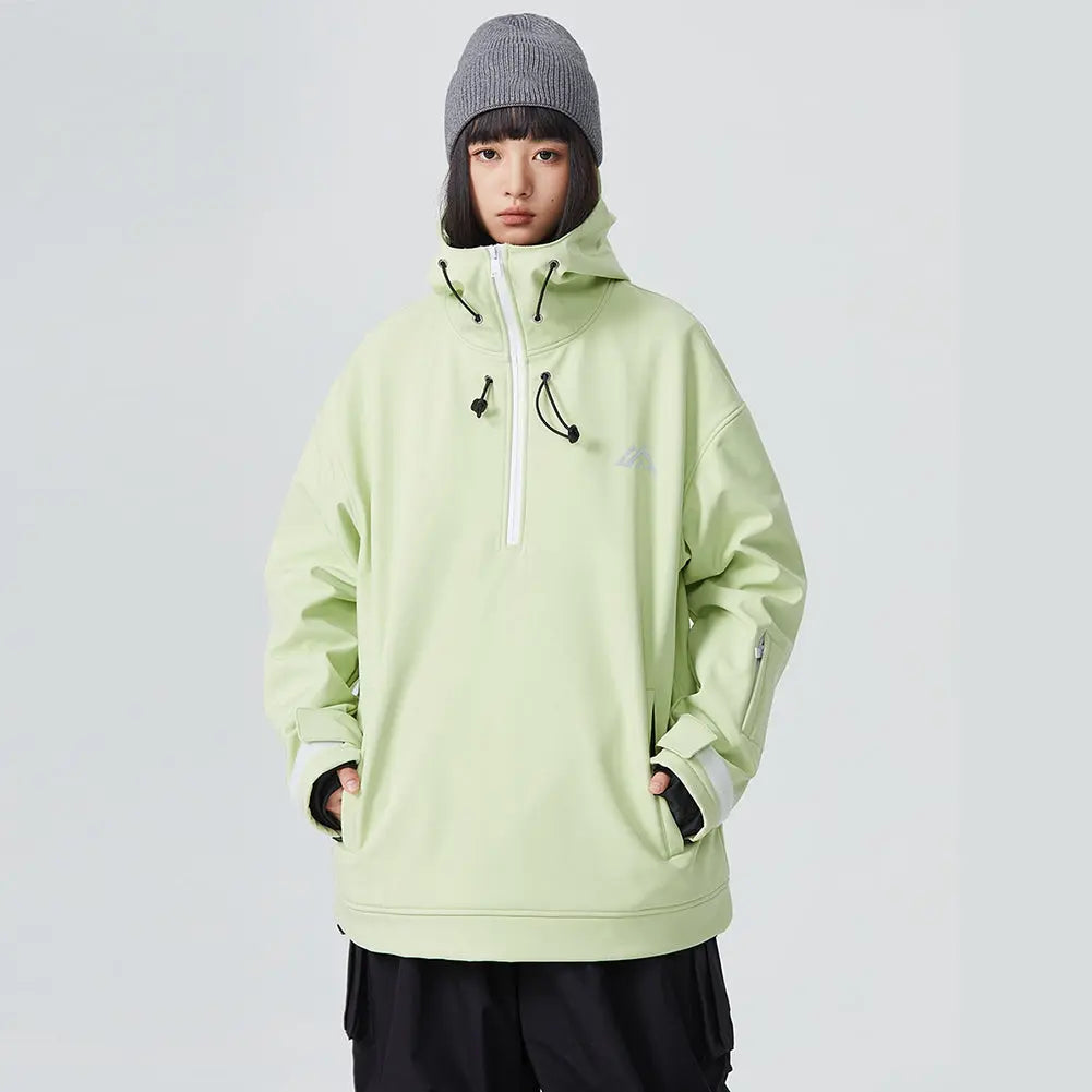 Couple Outdoor Winter Ski Hoodie Thicken Snowboard Anorak Jacket