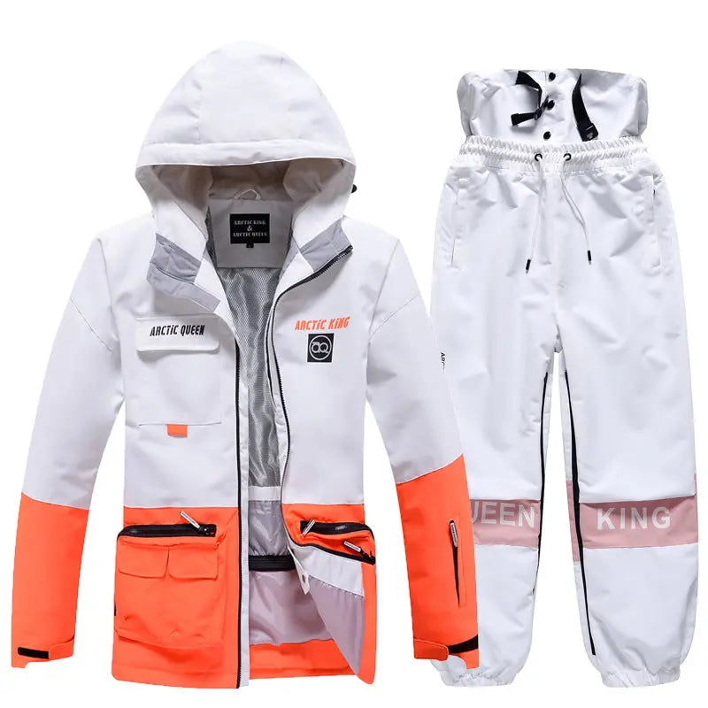 Adult Ski Insulated Cargo Jacket & Jogger Pants&nbsp;Downhill Diva Suits&nbsp;