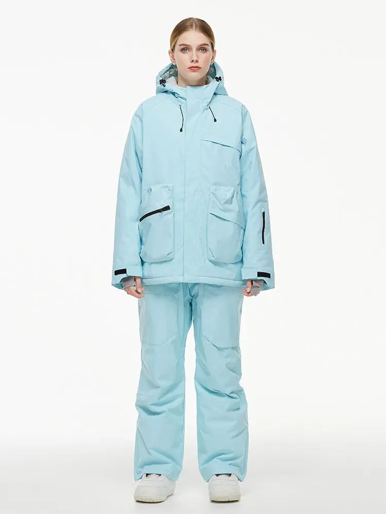Men Women Mountain Explorer Snow Suits 2025 Winter Sports Wear