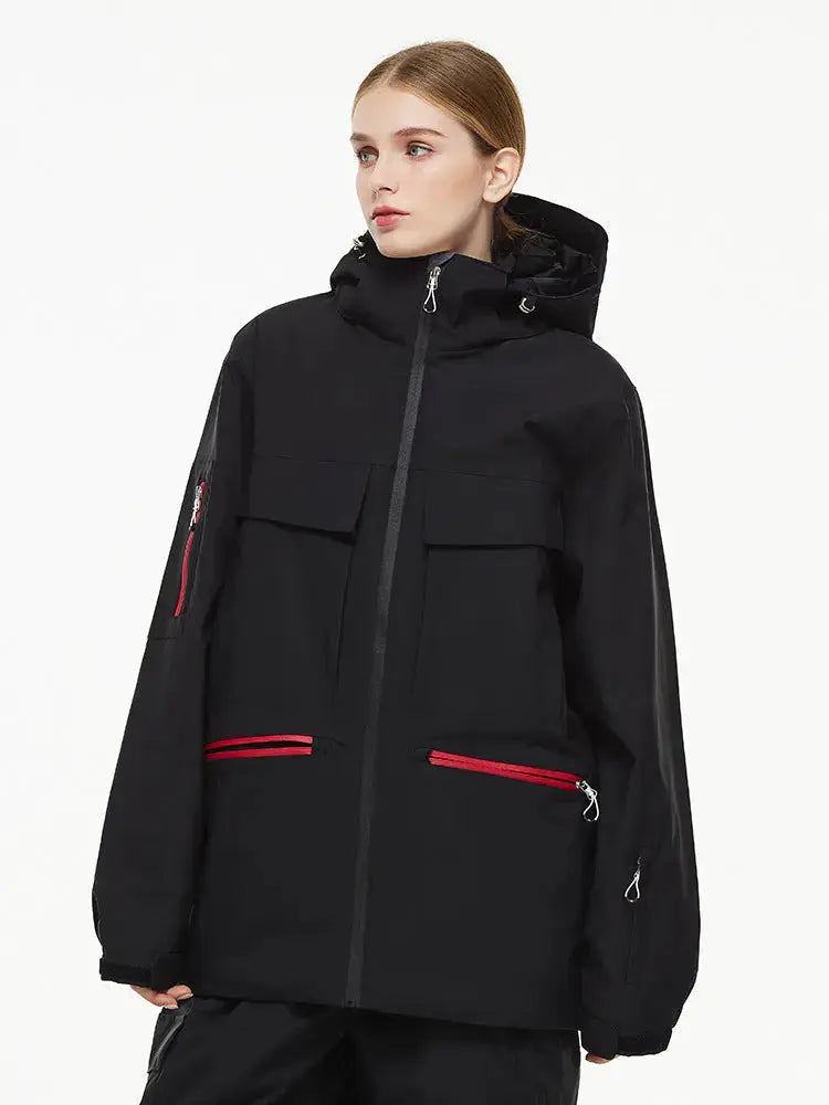 Mens Women Snowboarding Jacket Winter Insulated Ski Coat