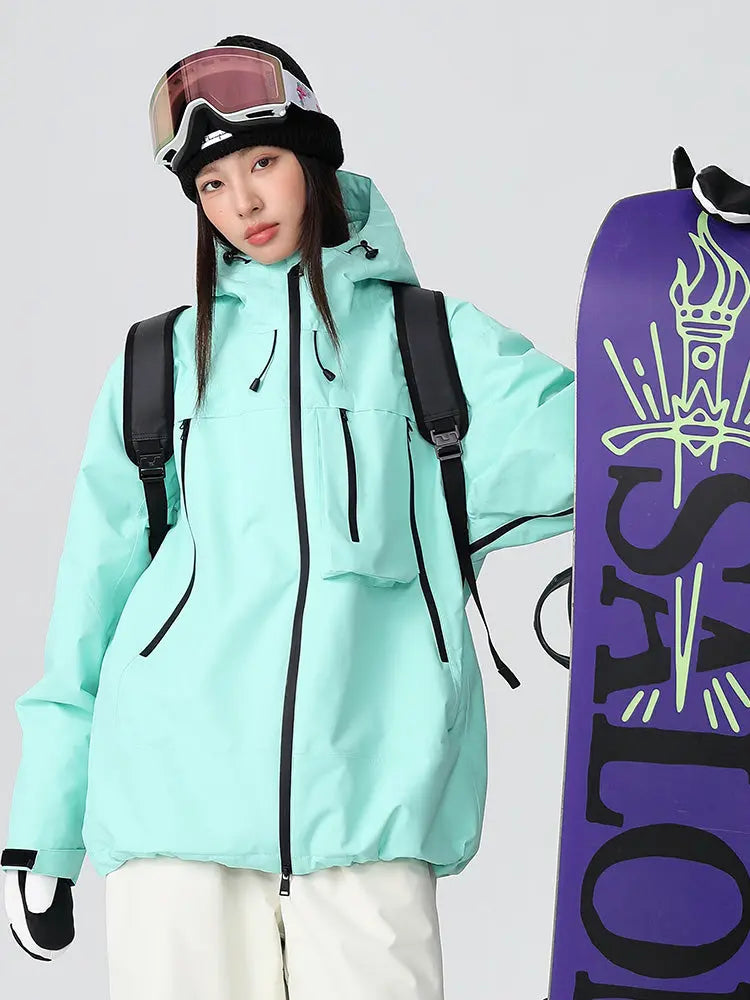Winter Windproof Baggy Snow Jacket Mountain Pro All-Terrain Coat