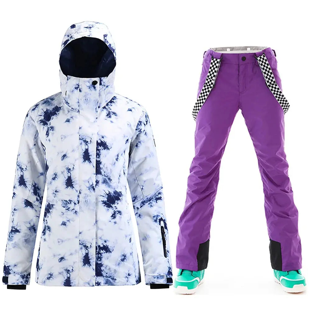 HOTIAN Women's Ski Jacket and Pants Set