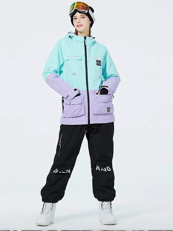 Unisex Insulated Cargo Jacket & Jogger Pants Ski Set&nbsp;