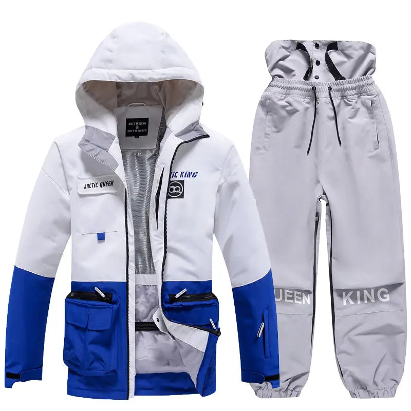 Adult Ski Insulated Cargo Jacket & Jogger Pants&nbsp;Downhill Diva Suits&nbsp;