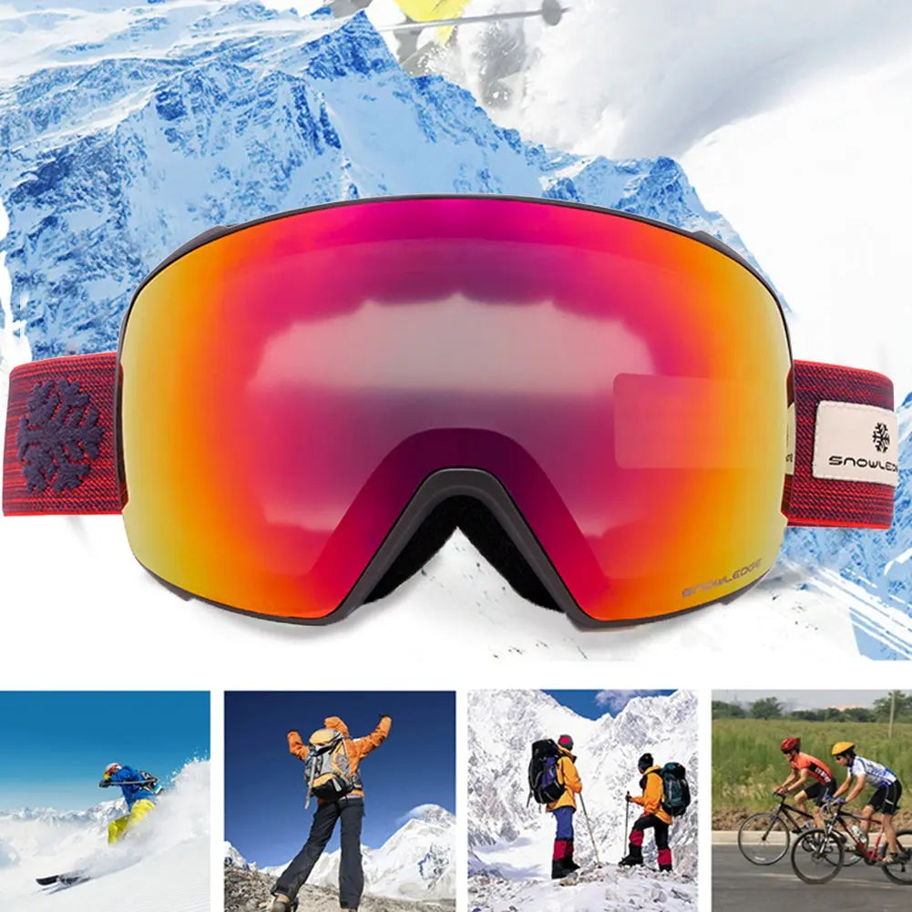 Hotian OTG Snowboard Goggles Dual-layer Lens