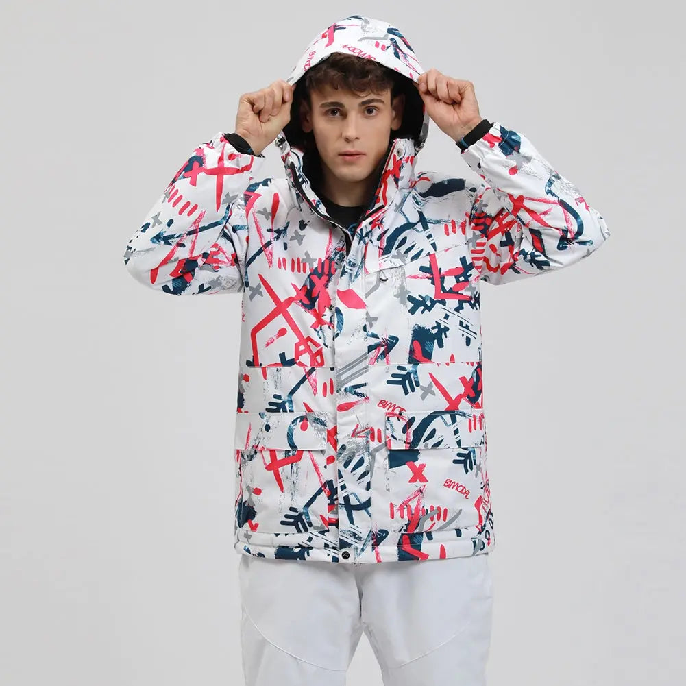 Hotian Men Skiing Shell Insulated Jacket