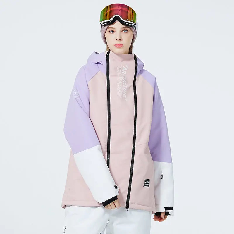 Trendy Hooded Cargo Ski Jacket & Sports Pants Set Couple Style&nbsp;