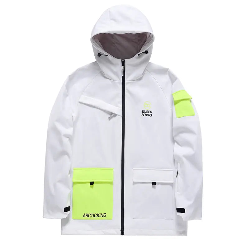 Unisex Mountain Adventure Snow Jacket&nbsp;Side Zipper Design Snow Coat