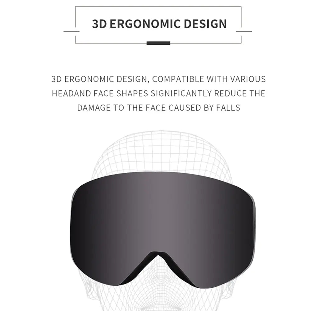 Hotian UV Protection Snow Skiing Sports Goggles