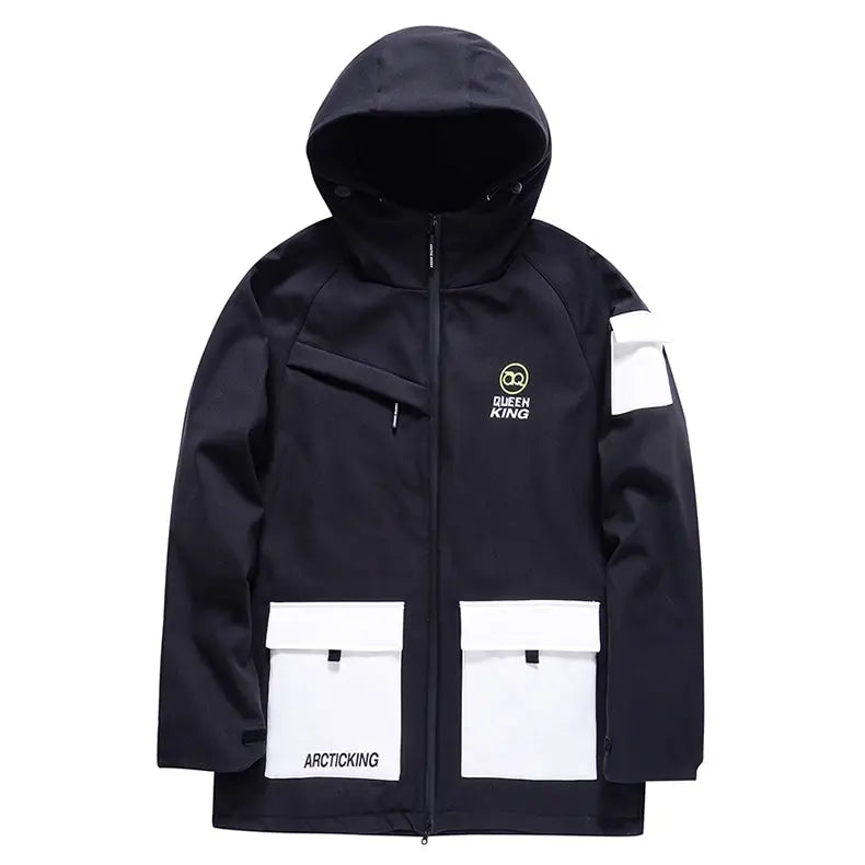 Unisex Mountain Adventure Snow Jacket&nbsp;Side Zipper Design Snow Coat