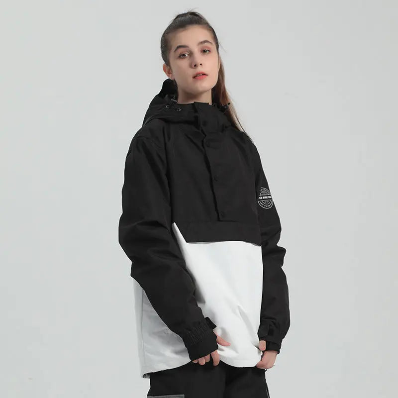 Women Anorak Snowboard Jacket Outdoor Ski Clothes