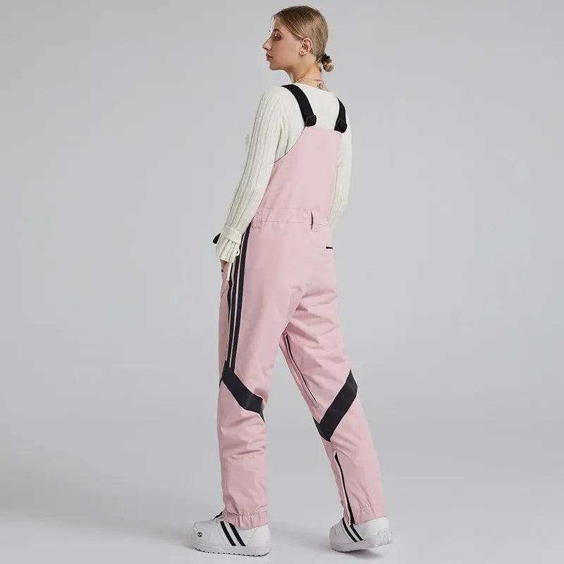 Women and Men Reflective Snow Bibs & Pants&nbsp;One-piece Ski Jumpsuits
