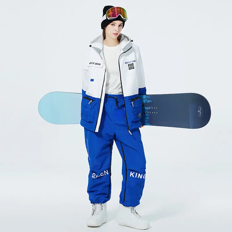 Adult Ski Insulated Cargo Jacket & Jogger Pants&nbsp;Downhill Diva Suits&nbsp;