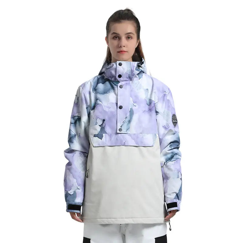 Women Anorak Snowboard Jacket Outdoor Ski Clothes