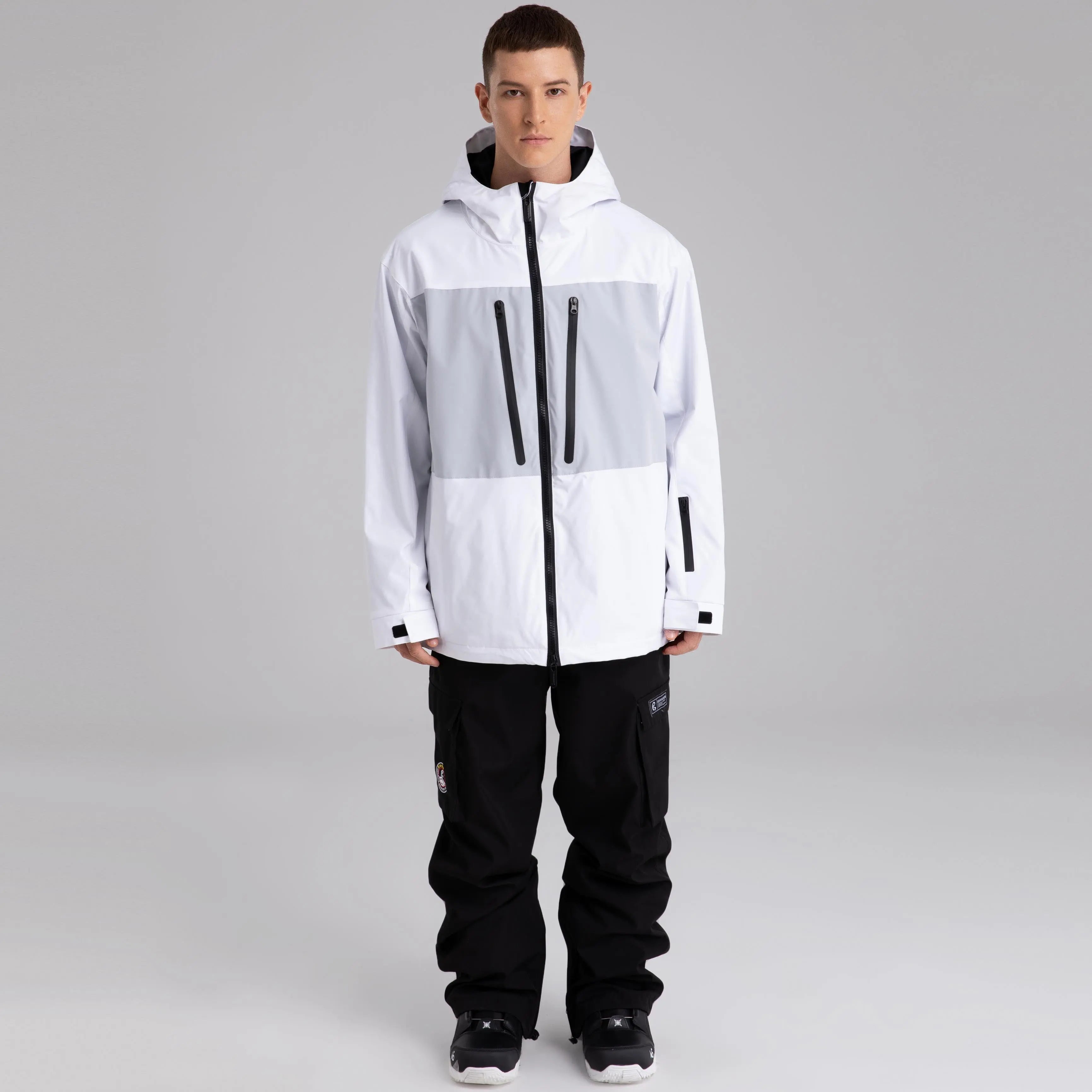 Male Outdoor Ski Shell Jacket Insulated Snow Tops