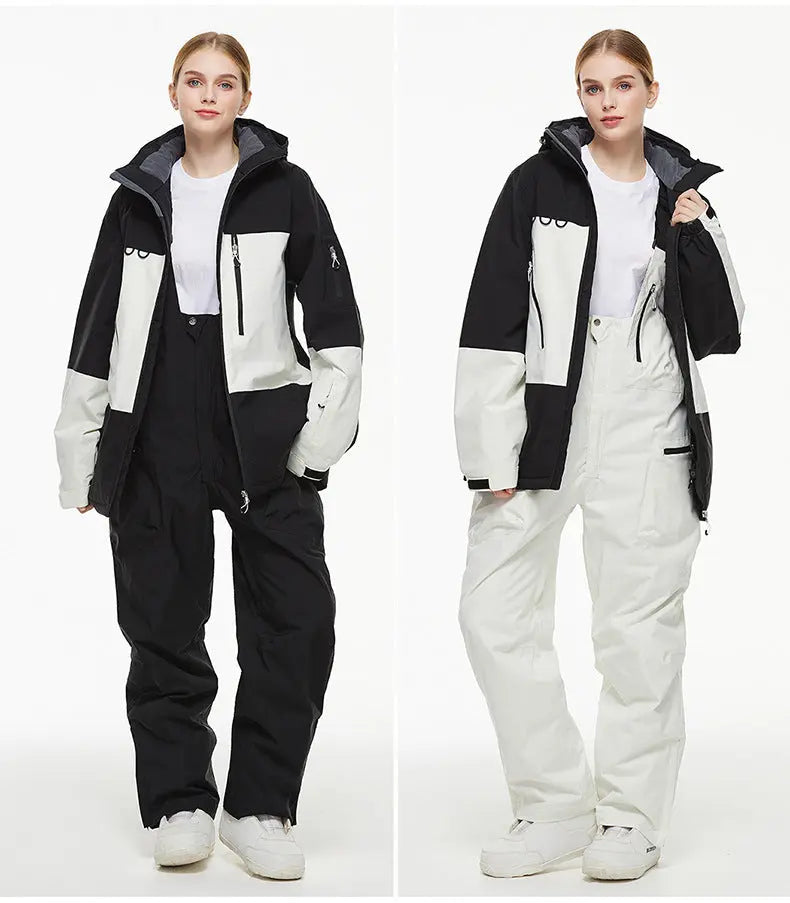 2025 Winter Ski Jackets & Bibs Outdoor Unisex Snowsuits Outfits
