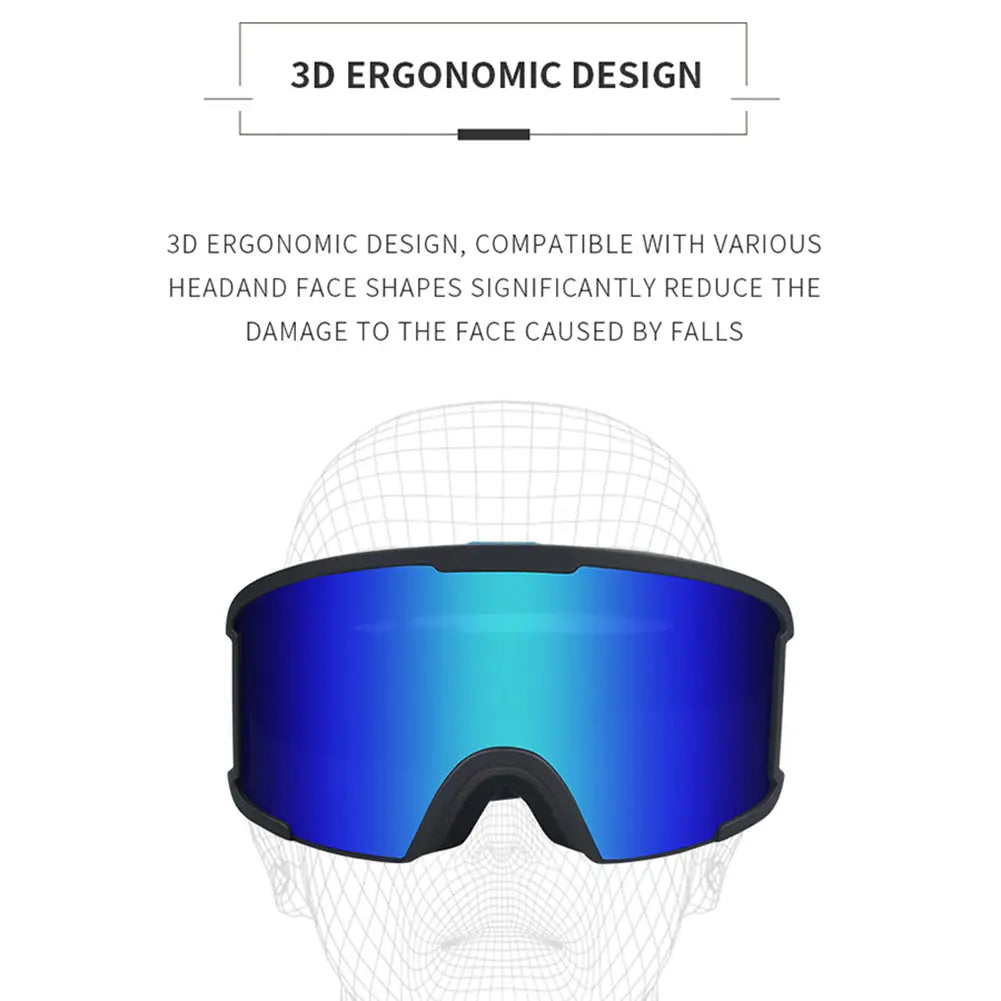 Hotian UV Protection Snow Skiing Sports Goggles