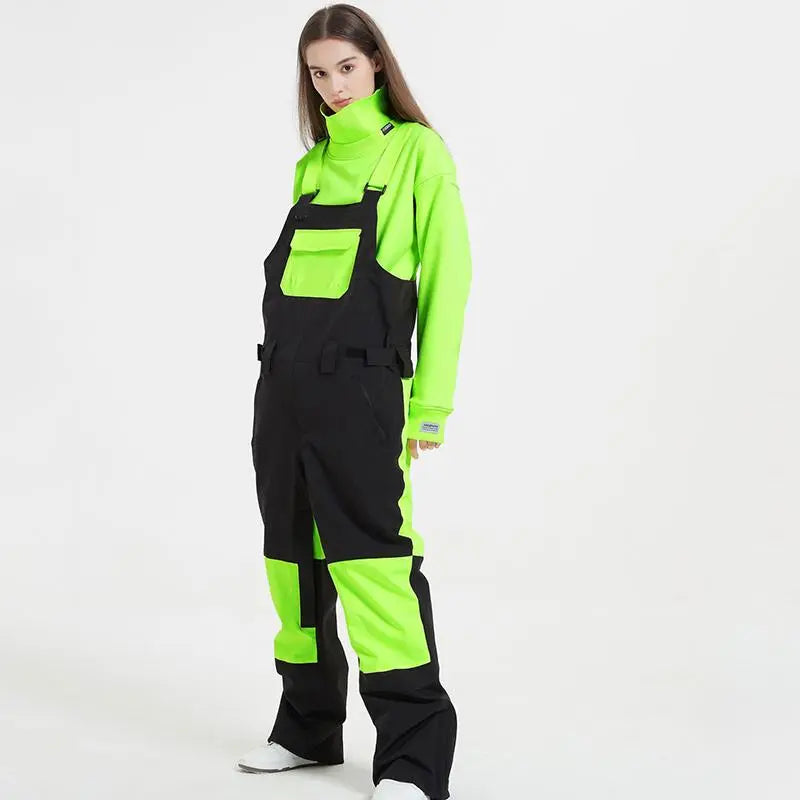 Chic Outdoor Ski & Snowboard Bibs Pants