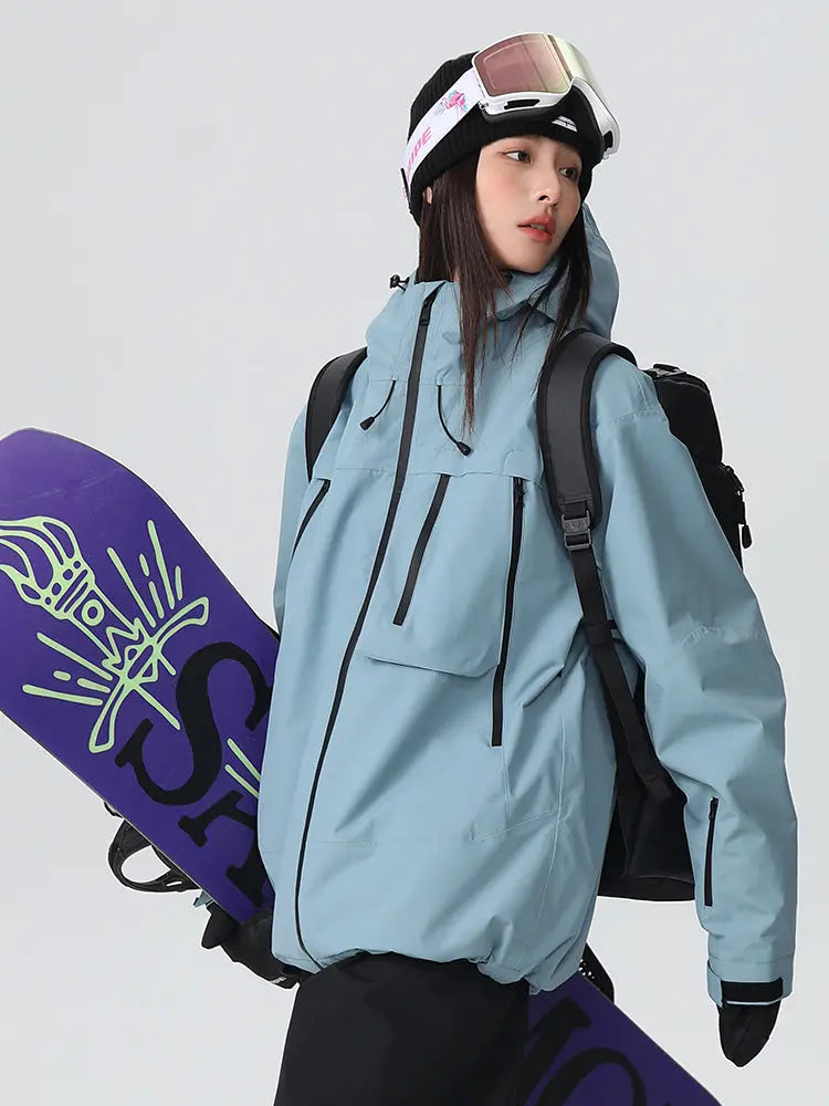 Winter Windproof Baggy Snow Jacket Mountain Pro All-Terrain Coat