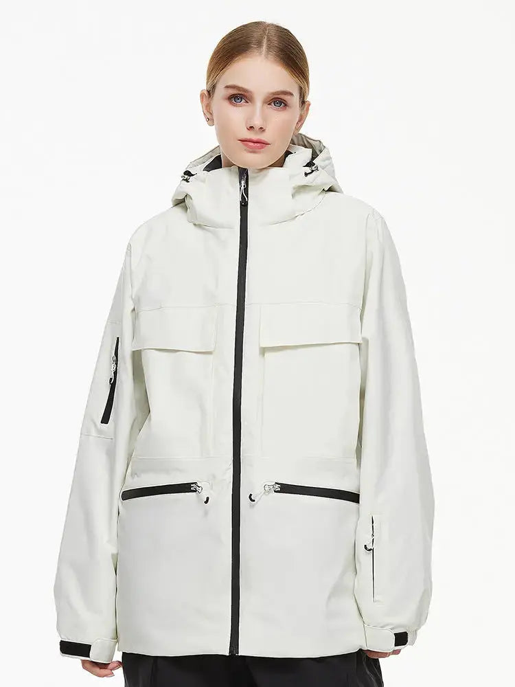 Mens Women Snowboarding Jacket Winter Insulated Ski Coat