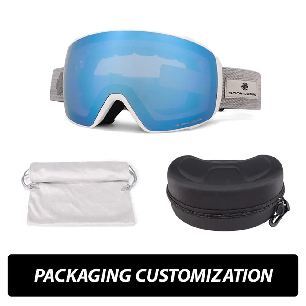 Hotian OTG Snowboard Goggles Dual-layer Lens