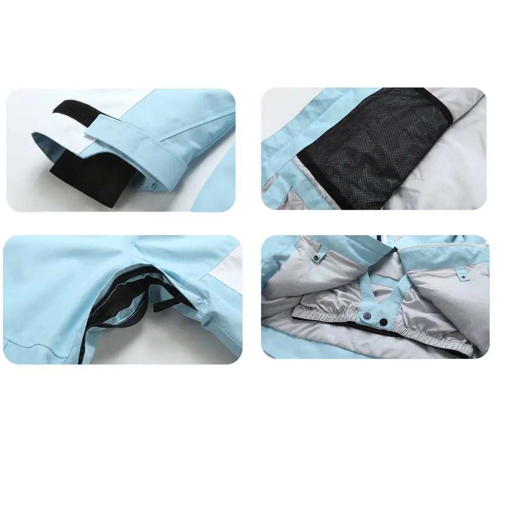 Hotian Waterproof Men Snowboard Anorak Insulated Jacket