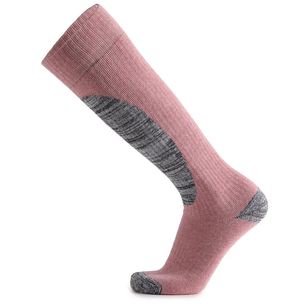 Contrast Color Ski Socks