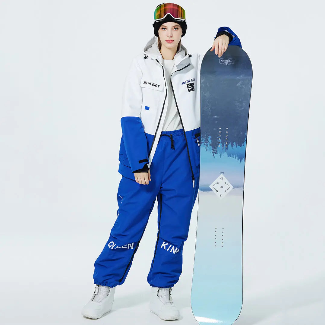 Unisex Insulated Cargo Jacket & Jogger Pants Ski Set&nbsp;