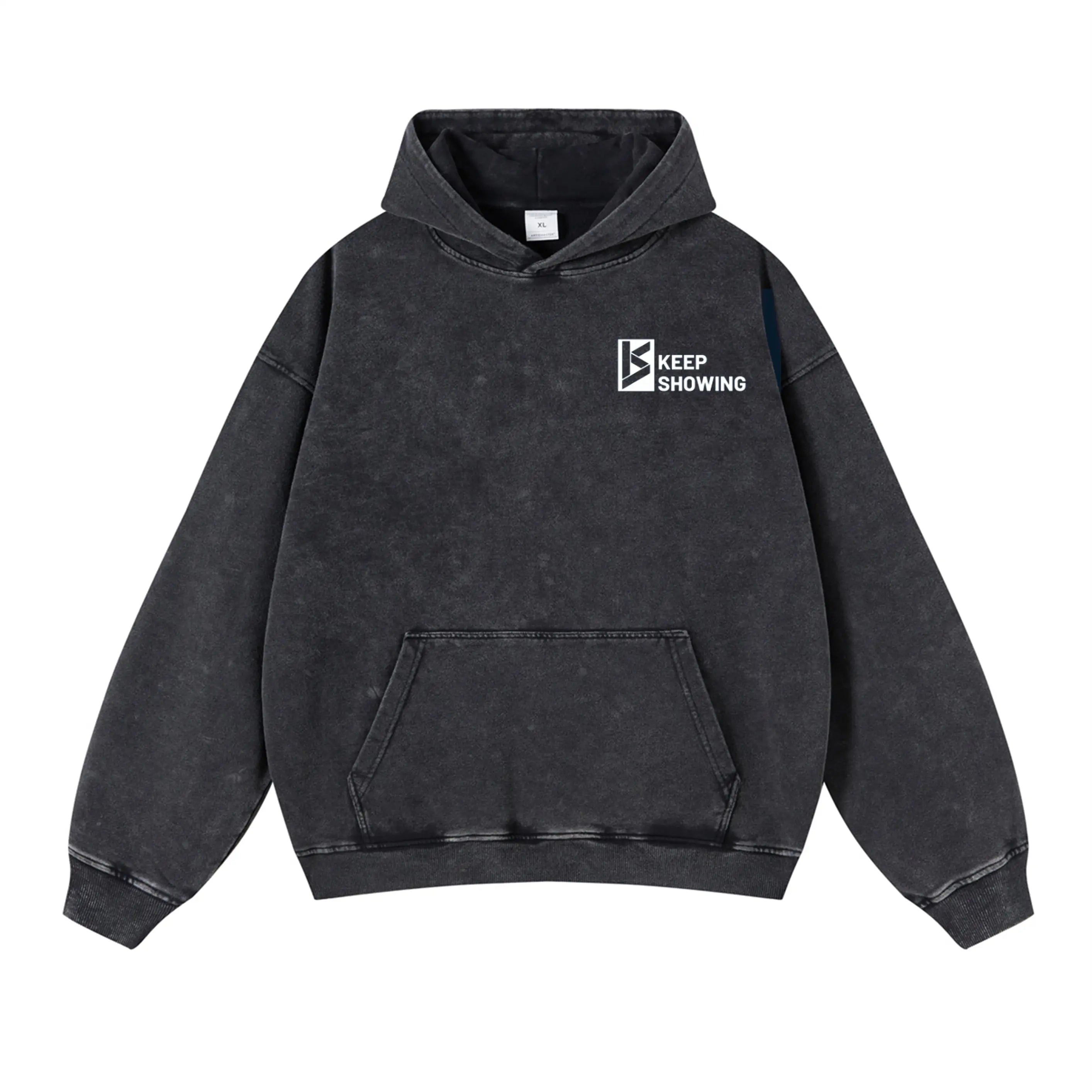 Hooded Sweatshirt Pullover with Pocket Moisture Wicking Breathable Size S-XL