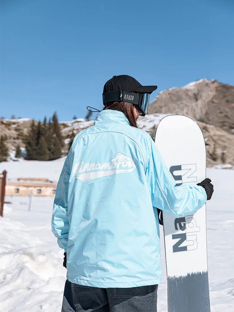 Cute Nandn Ski Snowboarding Jacket 2025 Winter Sports Coat
