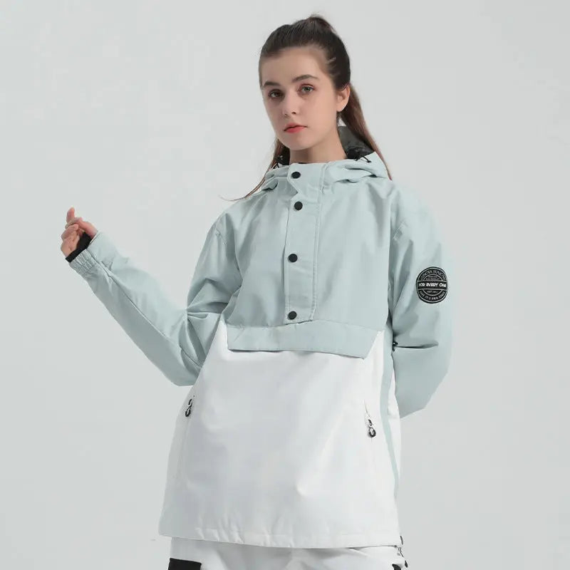 Women Anorak Snowboard Jacket Outdoor Ski Clothes