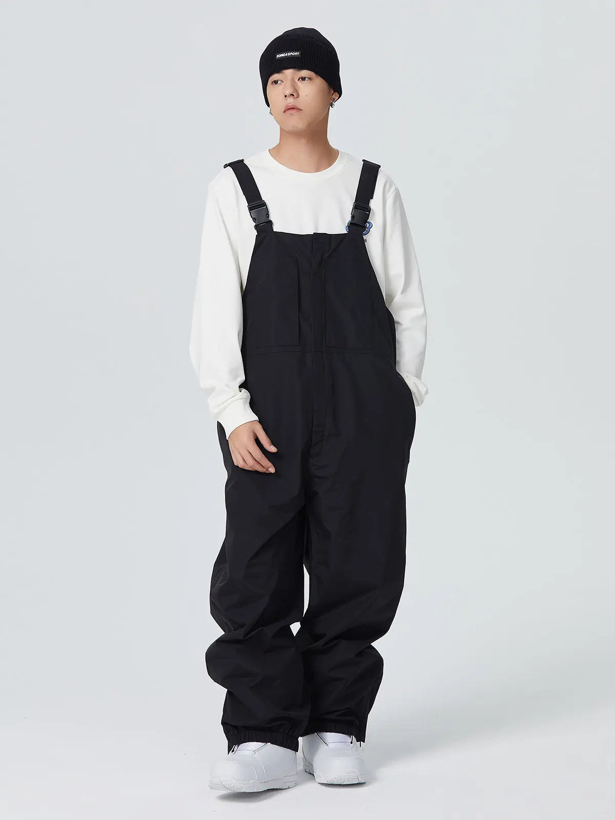 Unisex Insulated Snow Bibs Pants for Winter Outdoor Snow Overalls