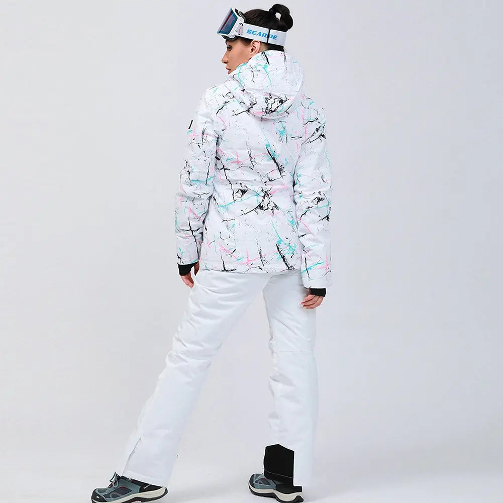 Comfortable Hooded Snow Coat Winter Waterproof Ski Tops