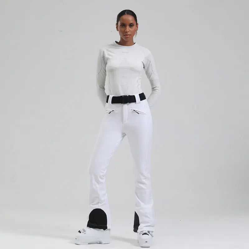 Women's Tight Snowboarding Pants Slim Fit Trousers