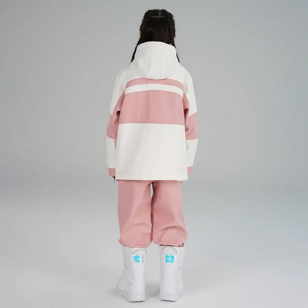 Girl's Winter Ski Suits Color Blocked Snow Suit