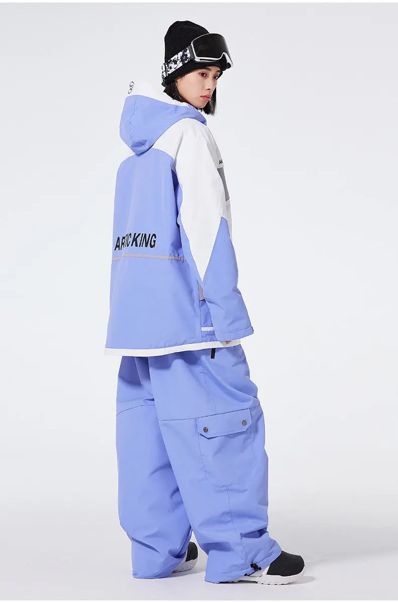 Outdoor Adventure Snow Jacket & Pants Set Luxury Sportswear
