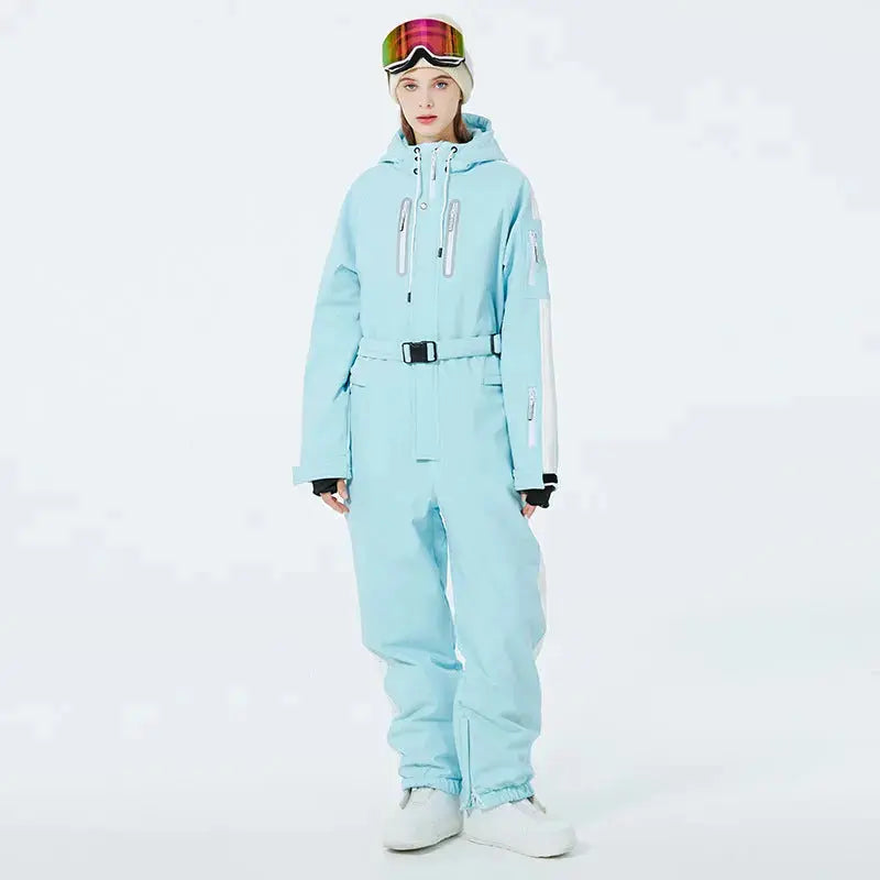 Loose Fit Ski Snowboarding Jumpsuits One Piece Snow Suits