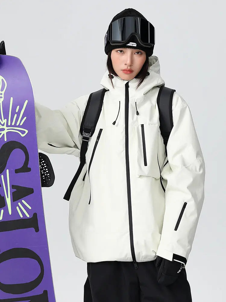 Winter Windproof Baggy Snow Jacket Mountain Pro All-Terrain Coat