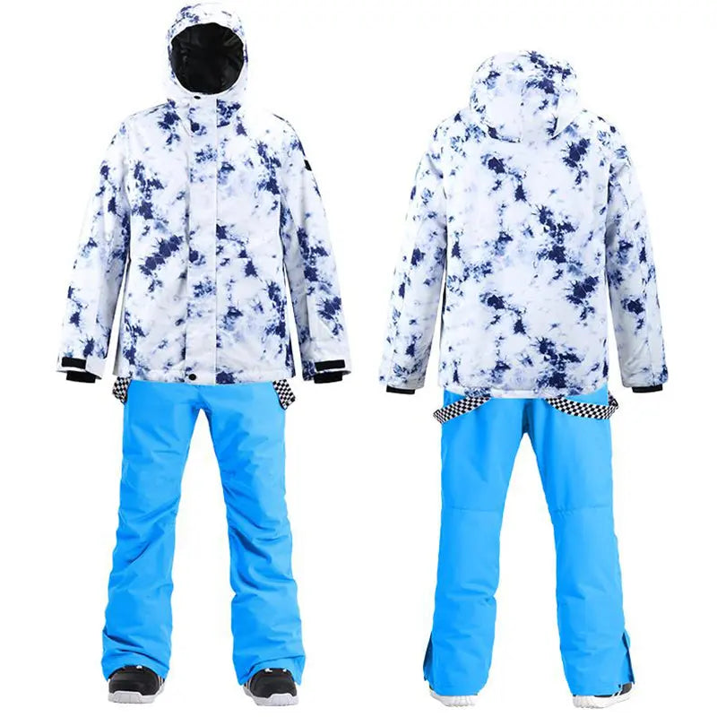 Men's Ski Suits Windproof Waterproof Winter Warm
