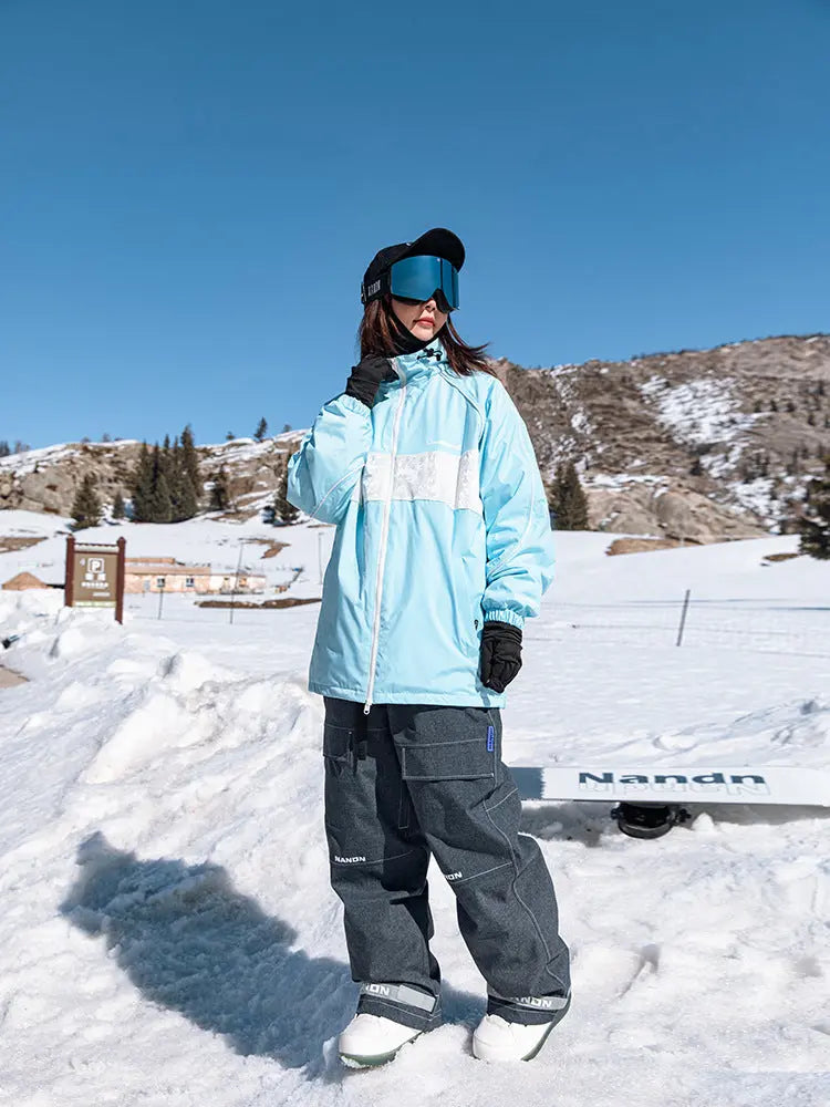 Cute Nandn Ski Snowboarding Jacket 2025 Winter Sports Coat