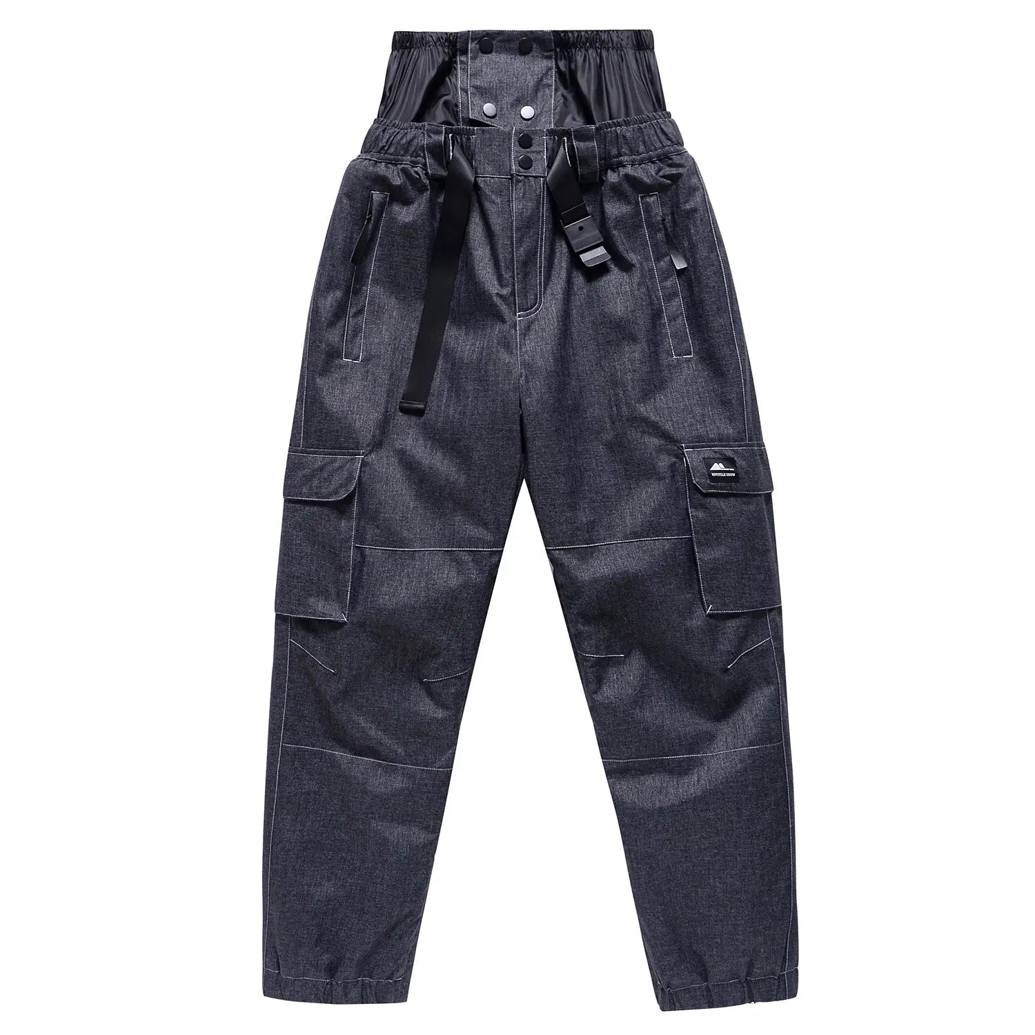 Denim Insulated Snowboarding Pants Anorak Ski Pants