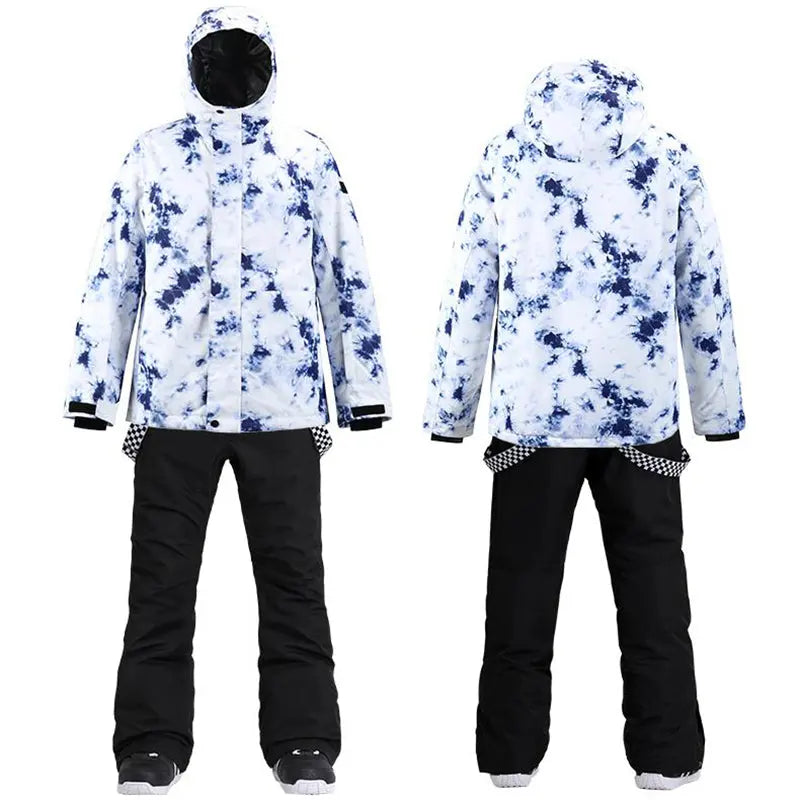Men's Ski Suits Windproof Waterproof Winter Warm