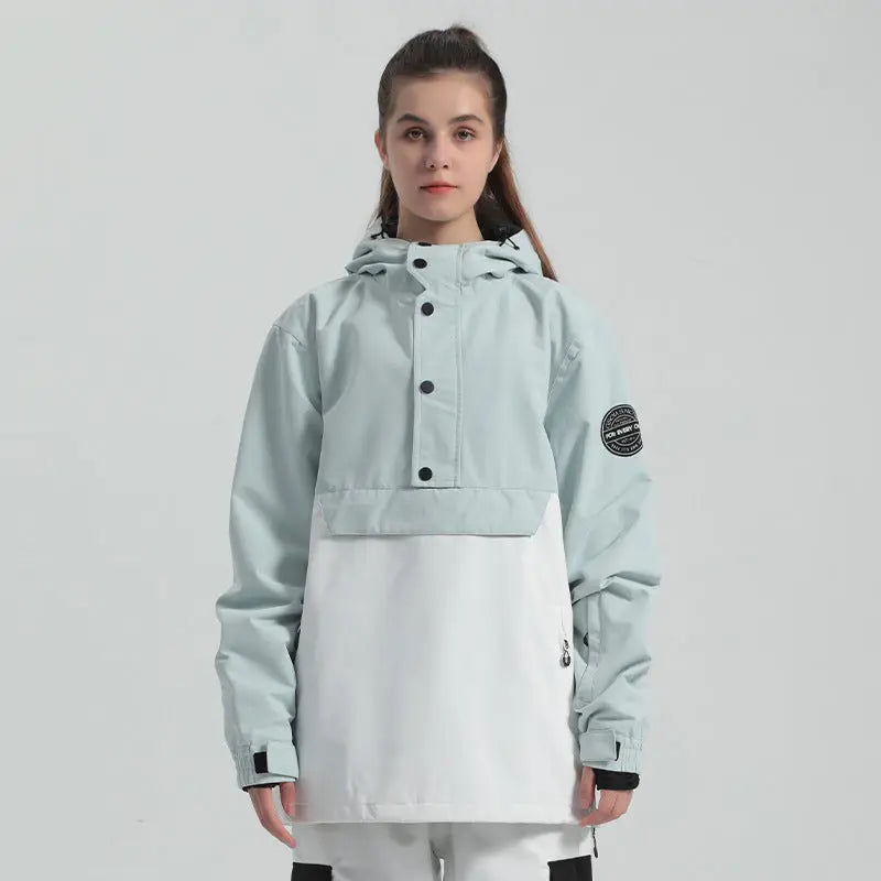 Women Anorak Snowboard Jacket Outdoor Ski Clothes