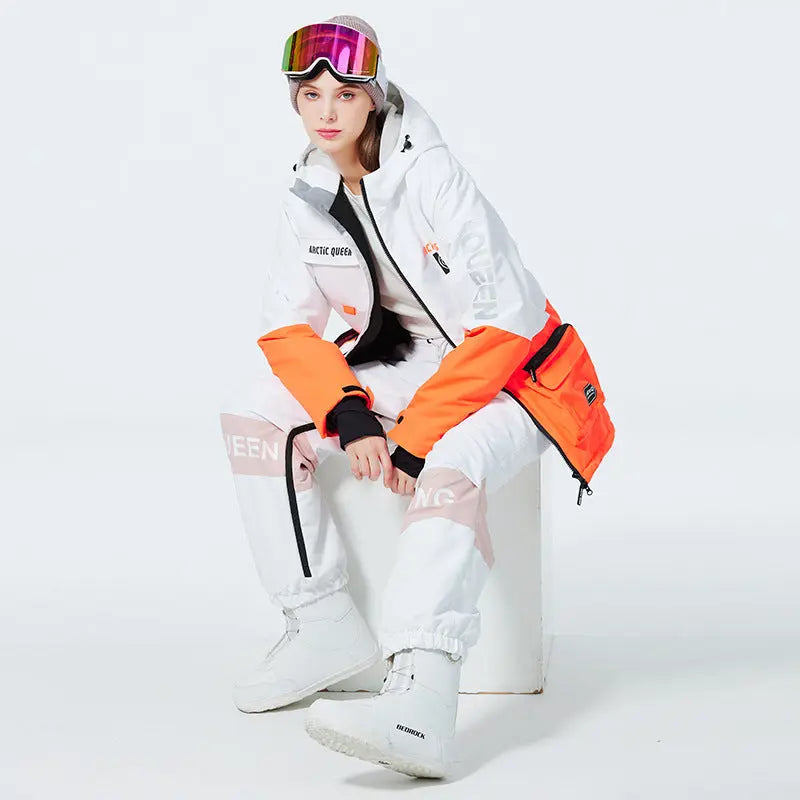 Adult Ski Insulated Cargo Jacket & Jogger Pants&nbsp;Downhill Diva Suits&nbsp;