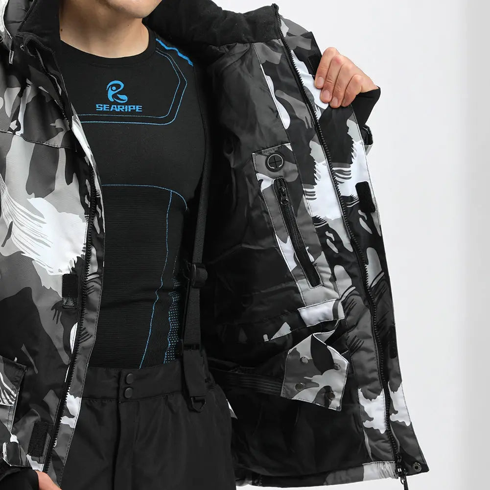 Hotian Men Insulated Skiing Shell Jacket