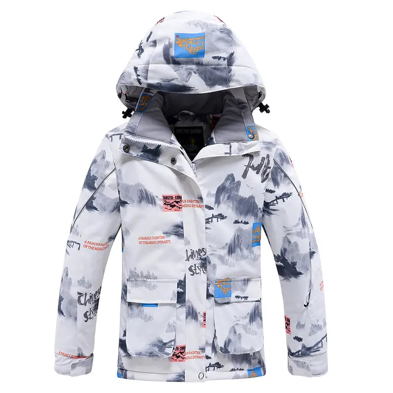 Children Ski Snowboarding Bibs Pants & Jacket Waterproof&nbsp;Outwear